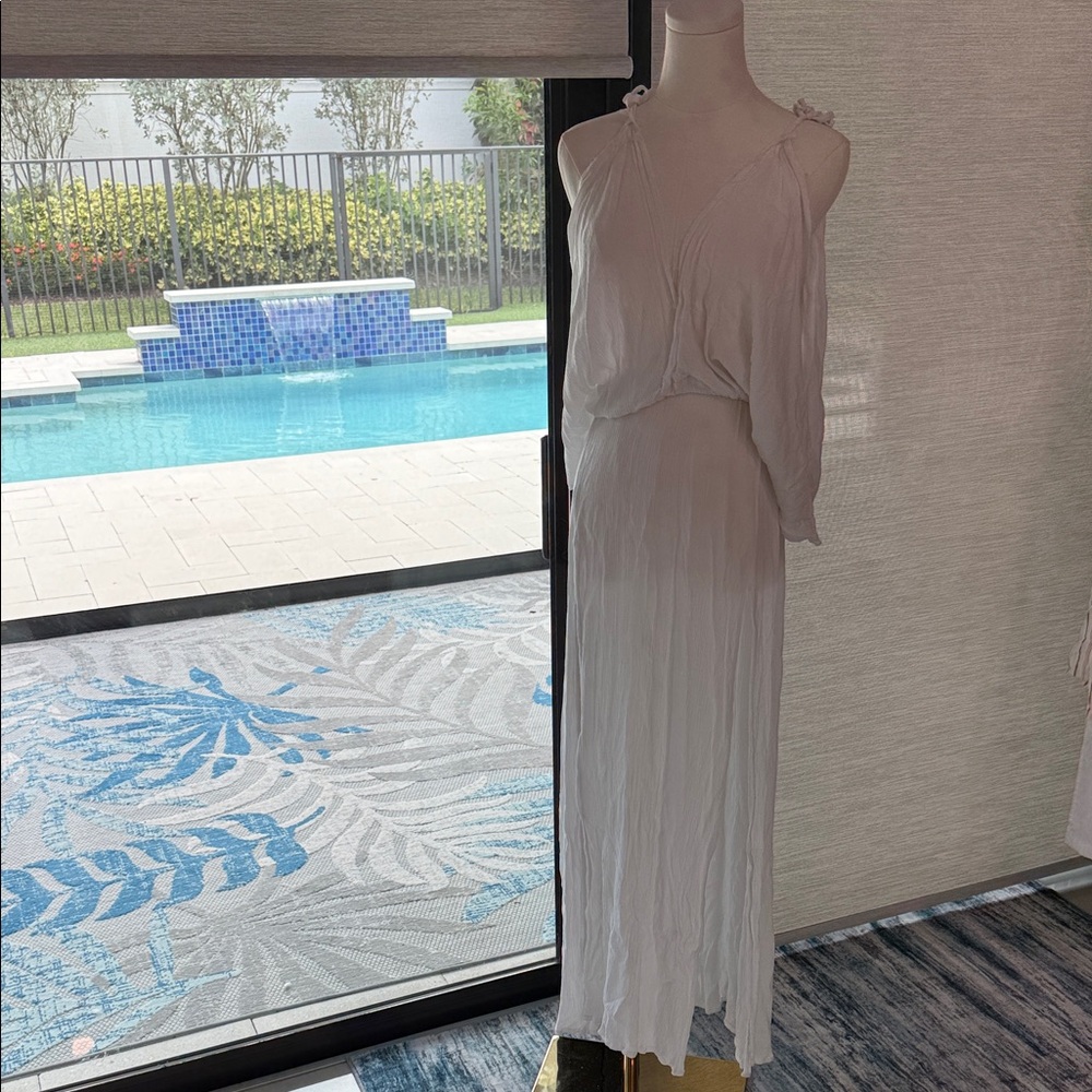 Tiare Hawaii White Maxi Dress
